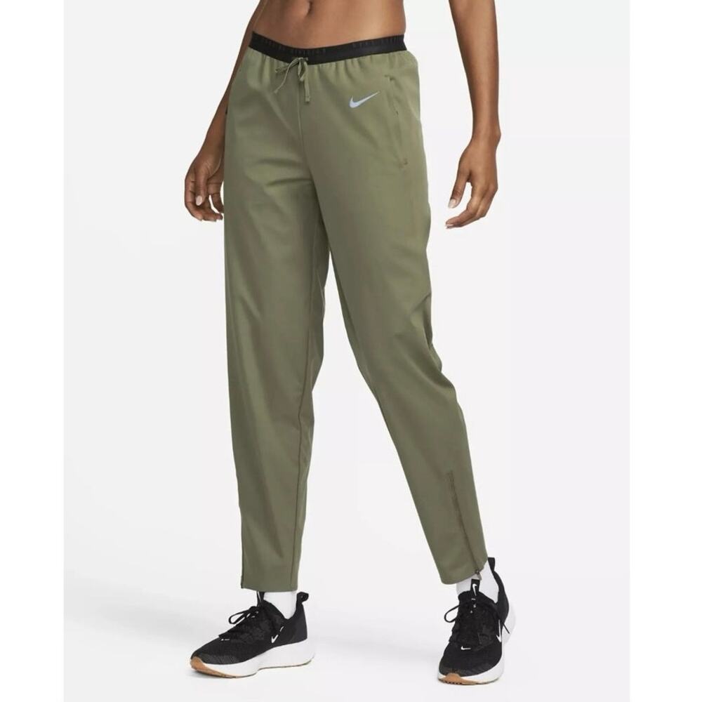 Nike Storm-FIT Running Division Phenom Elite‎ Pants Olive Green Womens M